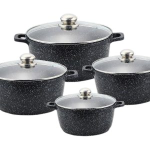 Set of pots (price for a set of 8 pieces)