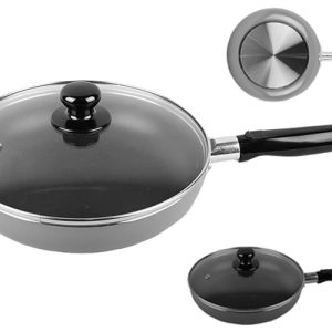 Frying pan with lid Basic, 26cm
