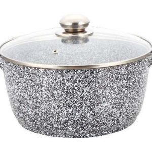 Non-stick saucepan with glass lid 24 cm